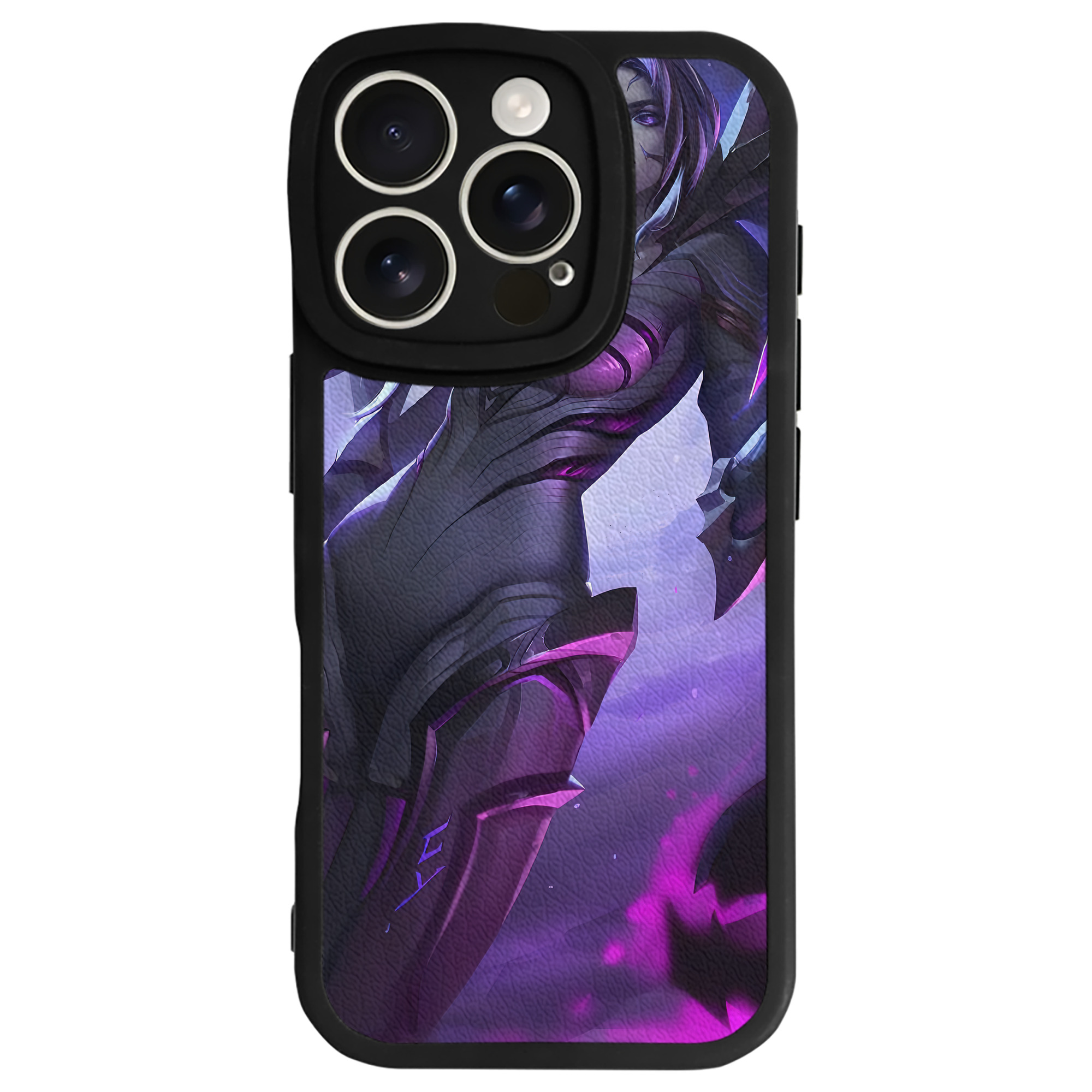 リーグ・オブ・レジェンド League of Legends LOL 【iPhone 16シリーズ対応】シリコンスマホケース（レザー調） 材質：シリコン